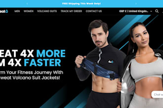 build lucrative fitness shopify store workout or gym website yoga coach website