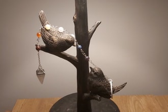 carry out full moon crystal healing