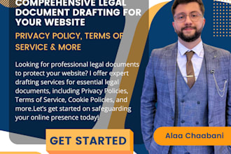 draft contracts, service agreements, terms and conditions, privacy and gdpr