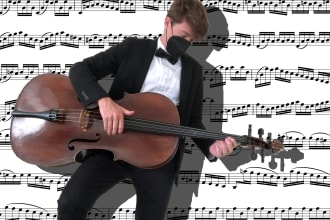 record and compose cello for your project