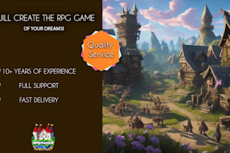 create the rpg game of your dreams