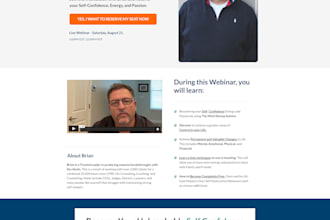 create an awesome leadpages landing page for you