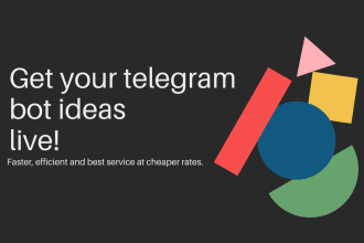code a professional telegram bot