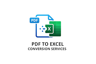 you will get data entry in excel, conversion of documents PDF to excel, word