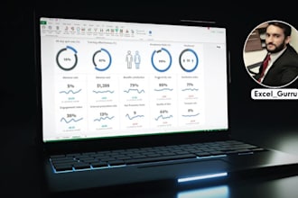 create excel dashboard data visualization spreadsheet