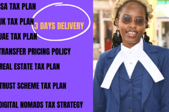 advice on tax planning, transfer pricing, tax strategy, and trust taxation