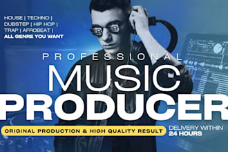 be your ghost music producer in any genre pop or edm