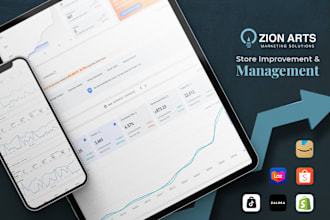improve and be lazada shopee manager or do store management
