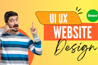 do perfect ui ux website design, wireframes and prototypes