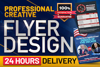 outstanding restaurant flyer, ad poster, invoice design, linkedin post