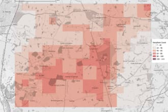 create gis maps and analyse spatial data