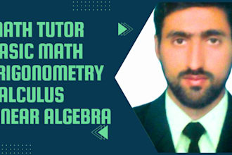 be your maths and statistics tutor