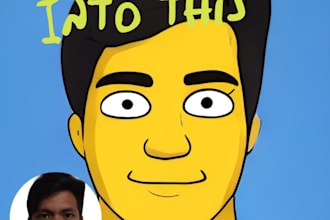 draw your picture into yellow style