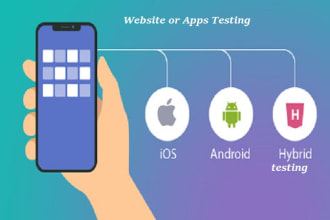 usability test your website or apps from the user perspective