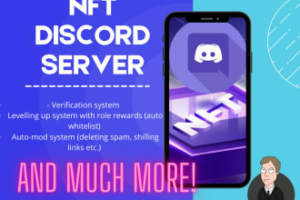 create and setup nft discord server with everything you need