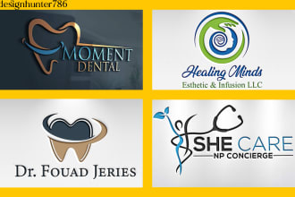 design medical, wellness, dental, clinic, health care logo