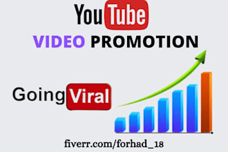 do youtube video promotion until it goes viral