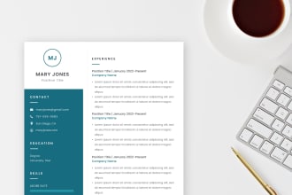 design a customized modern resume