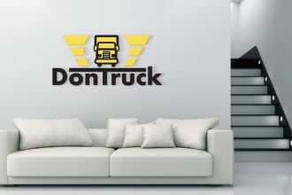 create a transport, trucking, and logistics logo in 1 day
