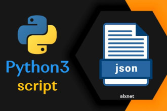 create a python script to automate json file processing