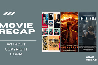 edit your movie recap videos with  no copyright claims