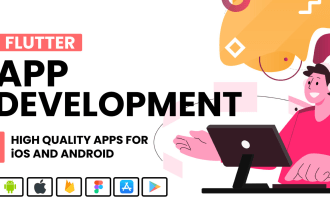 develop ios app and android app using flutter