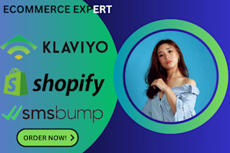 setup shopify klaviyo email marketing smsbump marketing SMS flows