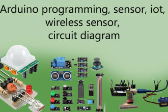 arduino programming, sensor, iot, wireless sensor, circuit