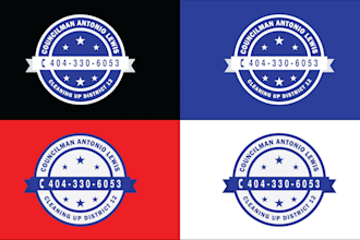 create modern logo design and business card