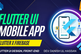 be your flutter app designer and developer