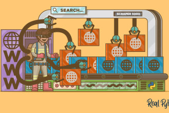 do web scraping from public and private sites