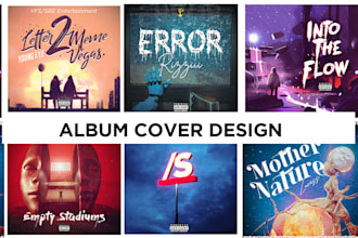 design 3d music album cover art your spotify canvas