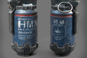 model high quality 3d props and assets for games