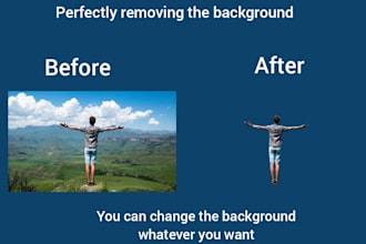 remove and changing background of images