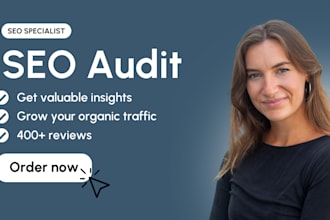 generate a SEO audit report and analyse website competition