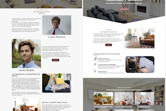 design apartment booking website short term rental direct booking airbnb website