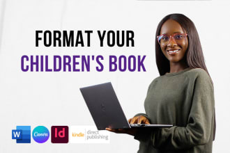 format your childrens book in adobe indesign for amazon KDP