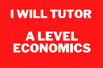 tutor a level economics