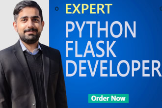 create python django flask web application with frontend and backend