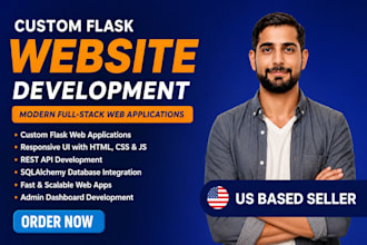 build dynamic flask web apps with database integration