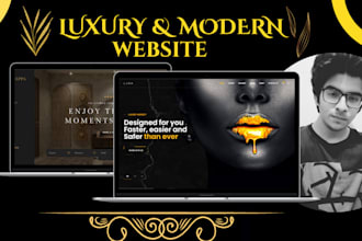 do wordpress website development for luxury brands