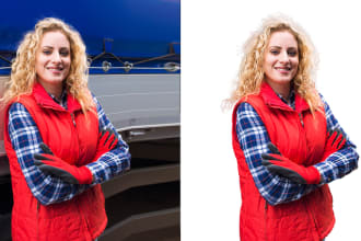 do background removal, cut out images, hair masking, and photo editing service