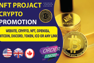 viral your nft, crypto, bitcoin, or any weblink