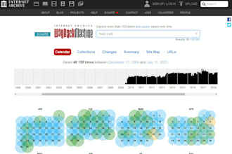 restore website from wayback machine to statical HTML site