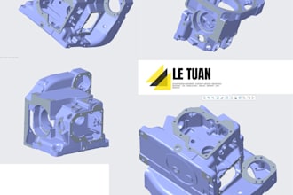 do reverse engineering from scan,images,stl,obj