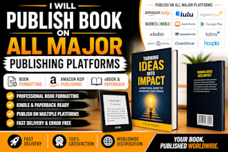 do book formatting, kindle kdp book publishing, ebook, amazon publishing