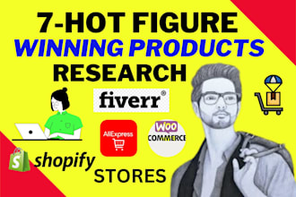 do the best selling winning product research for the shopify dropshipping store
