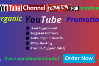 boost youtube videos for organic channel growth