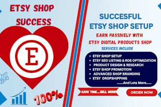 do etsy shop set up etsy digital products etsy seo etsy digital products design