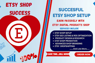 setup 7 figure shopify, etsy digital product store,stan store digital store,etsy